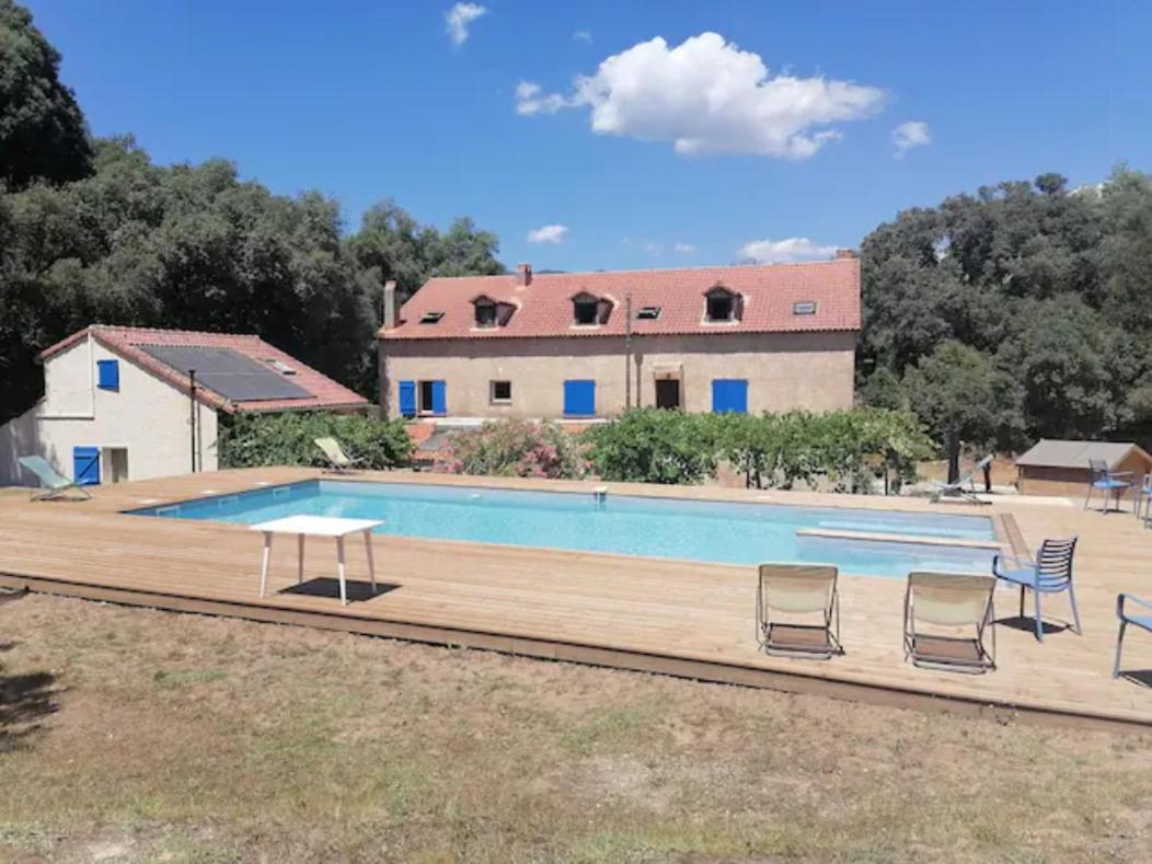Gites Carbuccia En Corse Avec Piscine Chauffee Екстер'єр фото